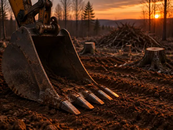 Illustrative image for land clearing & excavation